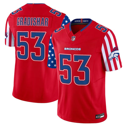 Men's Denver Broncos "America250 Edition" Vapor Limited Jersey - All Stitched
