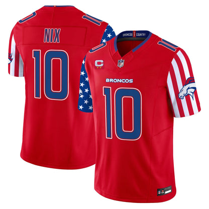 Men's Denver Broncos "America250 Edition" Vapor Limited Jersey - All Stitched