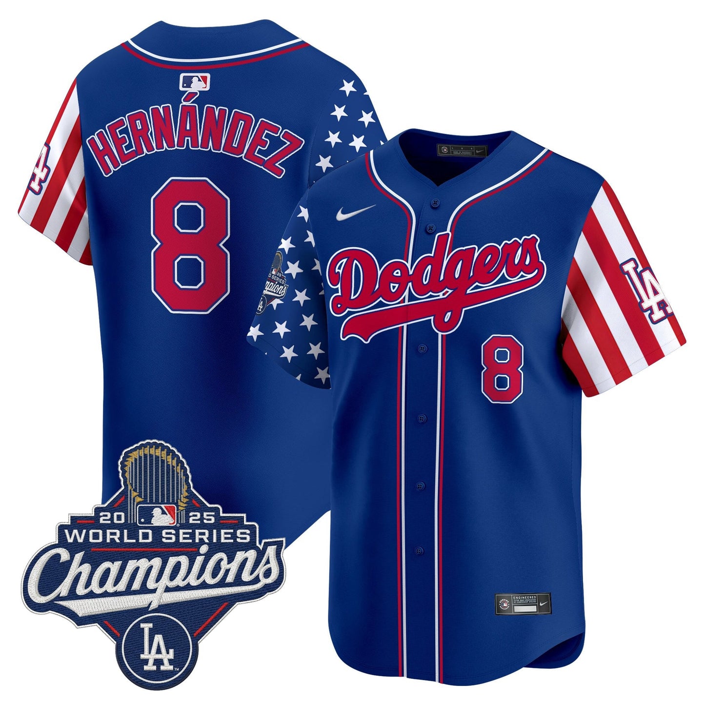 Men's Los Angeles Dodgers "America250 Edition" Vapor Premier Limited Jersey - All Stitched