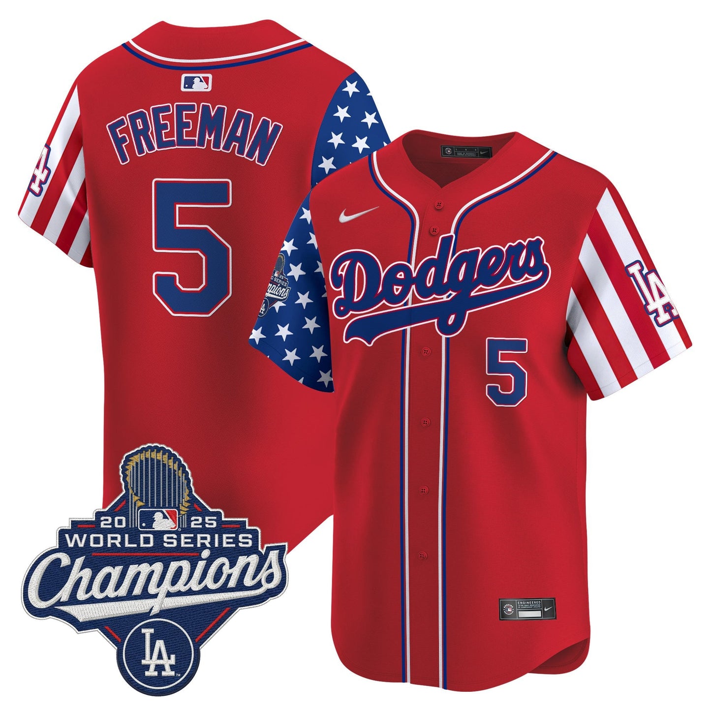 Men's Los Angeles Dodgers "America250 Edition" Vapor Premier Limited Jersey - All Stitched