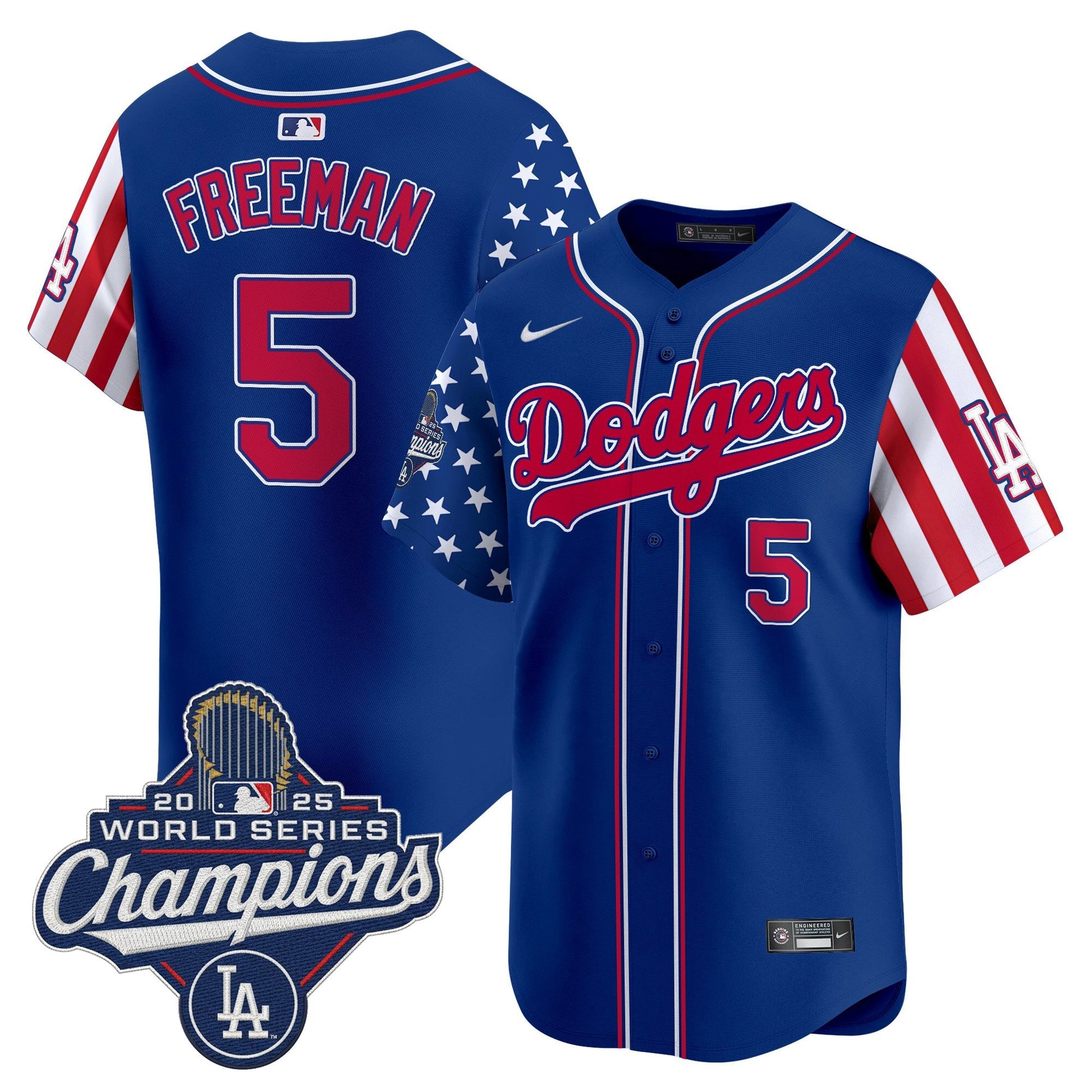 Men's Los Angeles Dodgers "America250 Edition" Vapor Premier Limited Jersey - All Stitched
