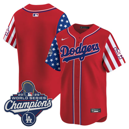 Men's Los Angeles Dodgers "America250 Edition" Vapor Premier Limited Jersey - All Stitched