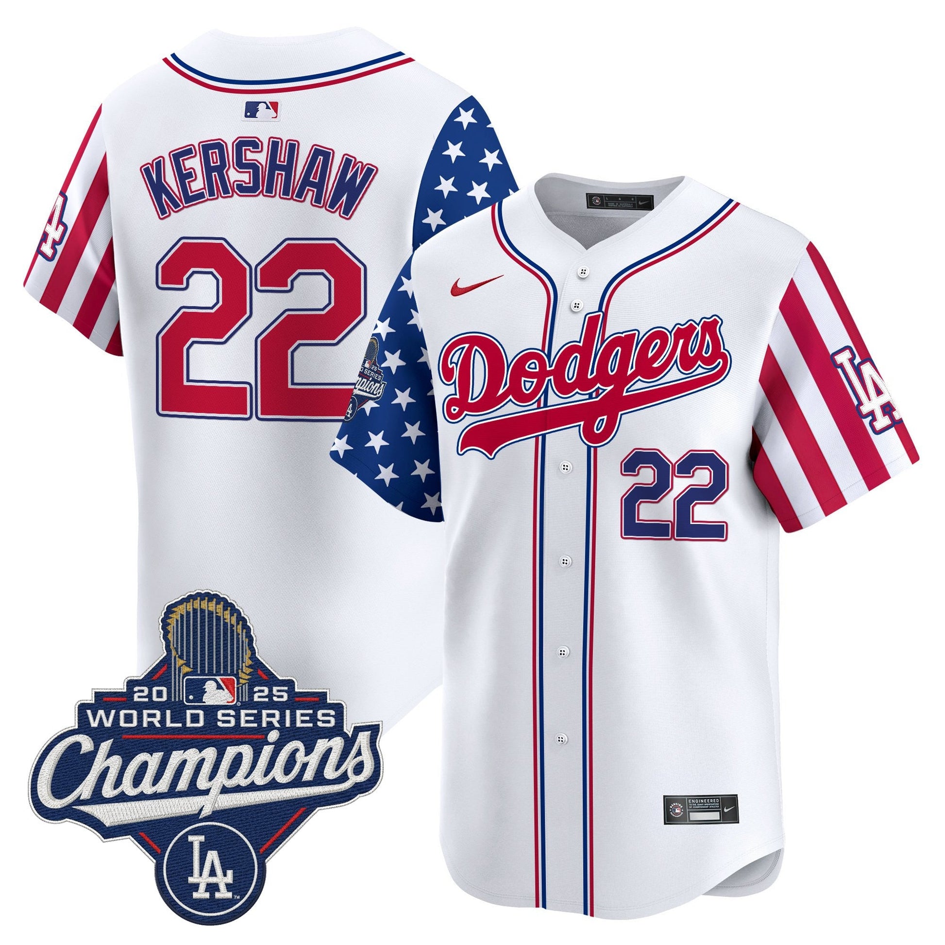 Men's Los Angeles Dodgers "America250 Edition" Vapor Premier Limited Jersey - All Stitched