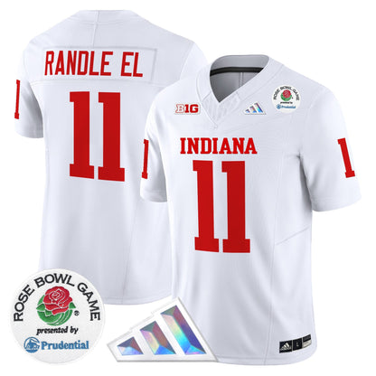 Men's Indiana Hoosiers 2025 Rose Bowl Vapor Limited Jersey V2 - All Stitched