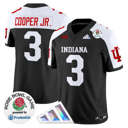 Men's Indiana Hoosiers 2025 Rose Bowl Vapor Limited Jersey V2 - All Stitched