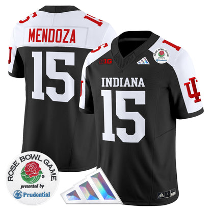 Men's Indiana Hoosiers 2025 Rose Bowl Vapor Limited Jersey V2 - All Stitched