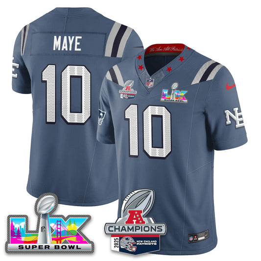 NE 2025 AFC Champions Vapor Limited Jersey V2 - All Stitched