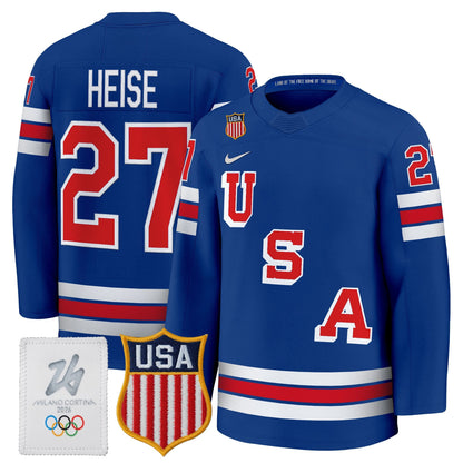 Men's Sizing - 2026 USA Women's Olympic Gold Medalist Hockey Jersey - All Stitched