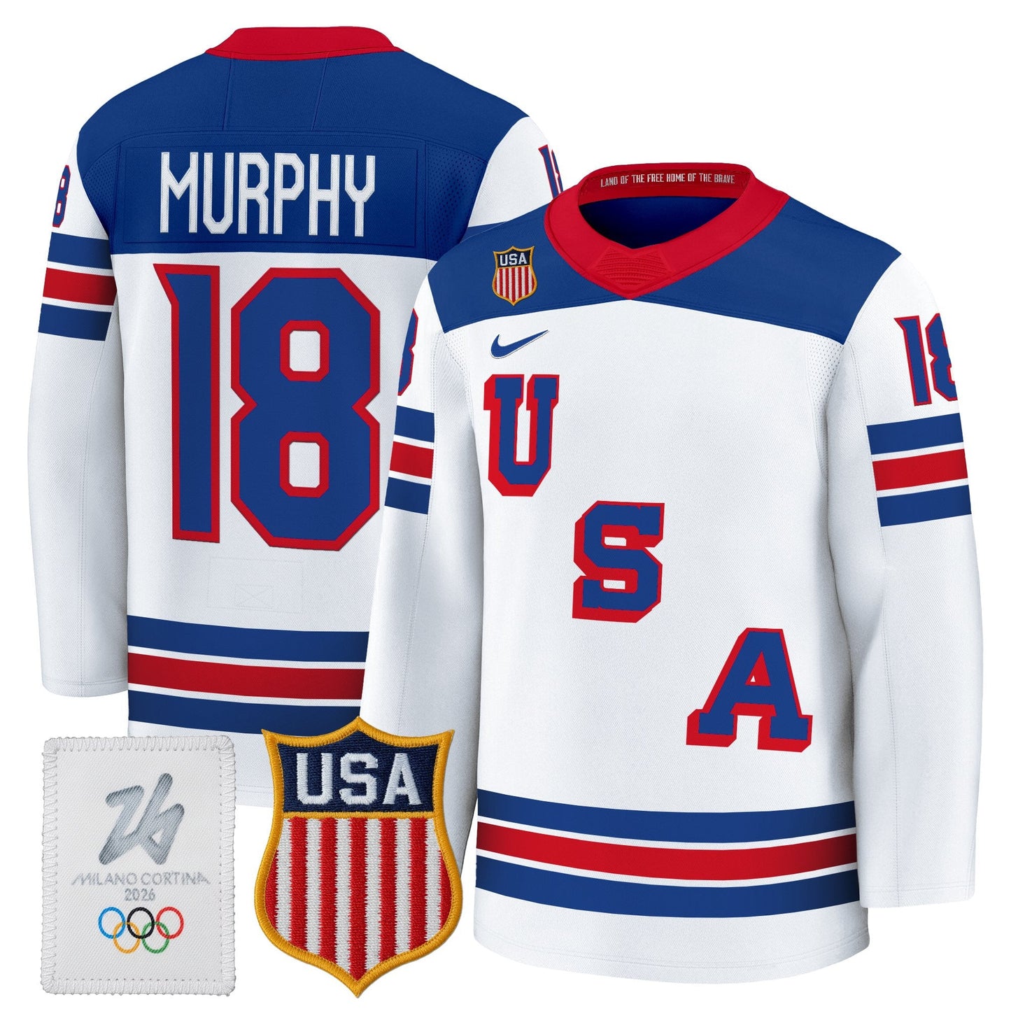 Men's Sizing - 2026 USA Women's Olympic Gold Medalist Hockey Jersey - All Stitched