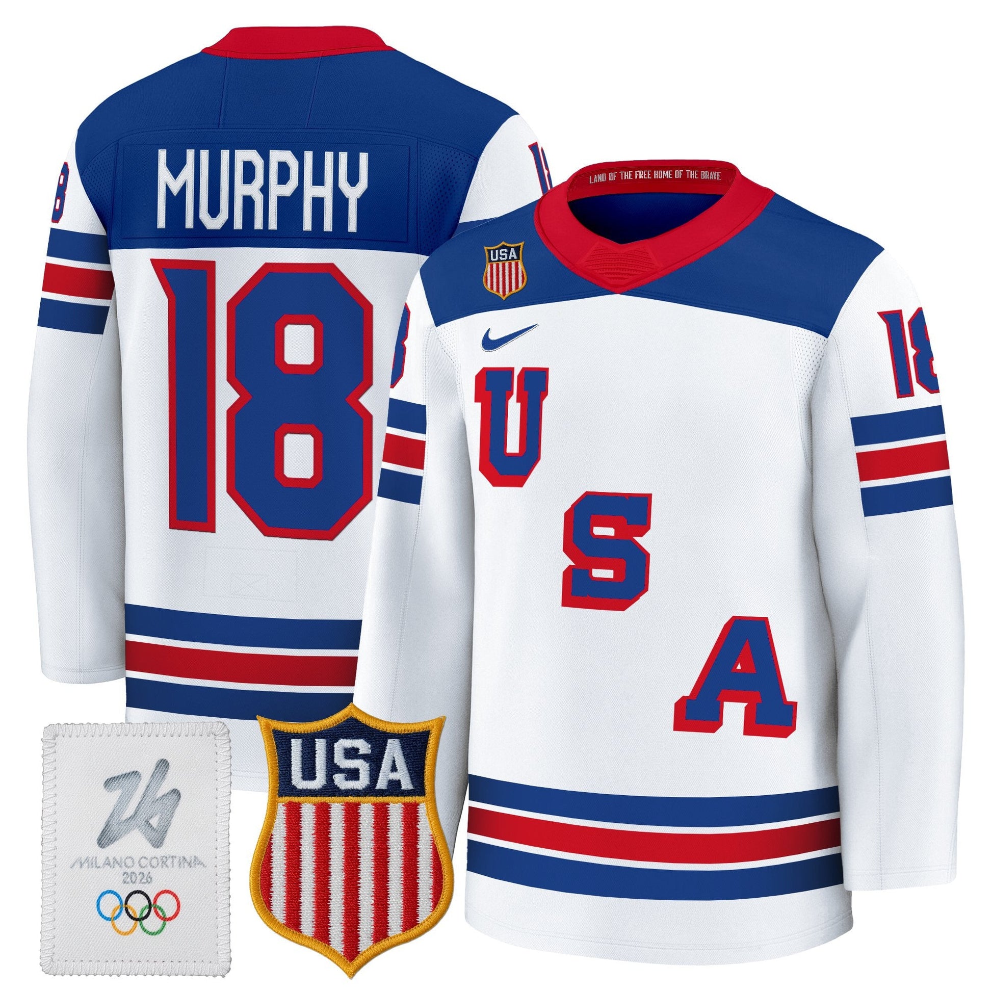 Men's Sizing - 2026 USA Women's Olympic Gold Medalist Hockey Jersey - All Stitched
