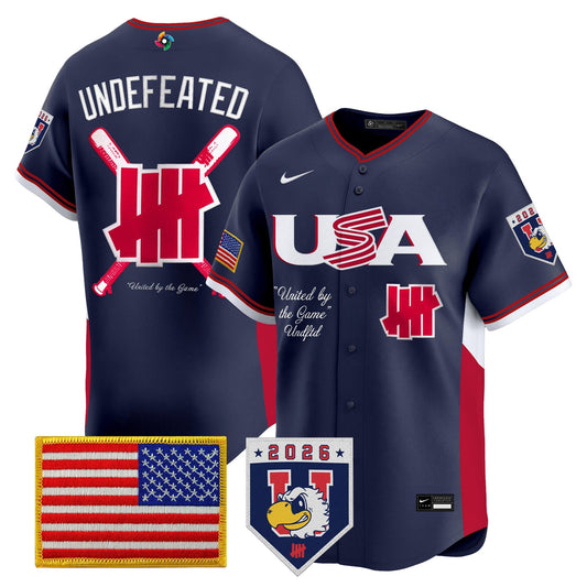 Team USA 2026 World Baseball Classic "Global Series" Vapor Premier Jersey - All Stitched