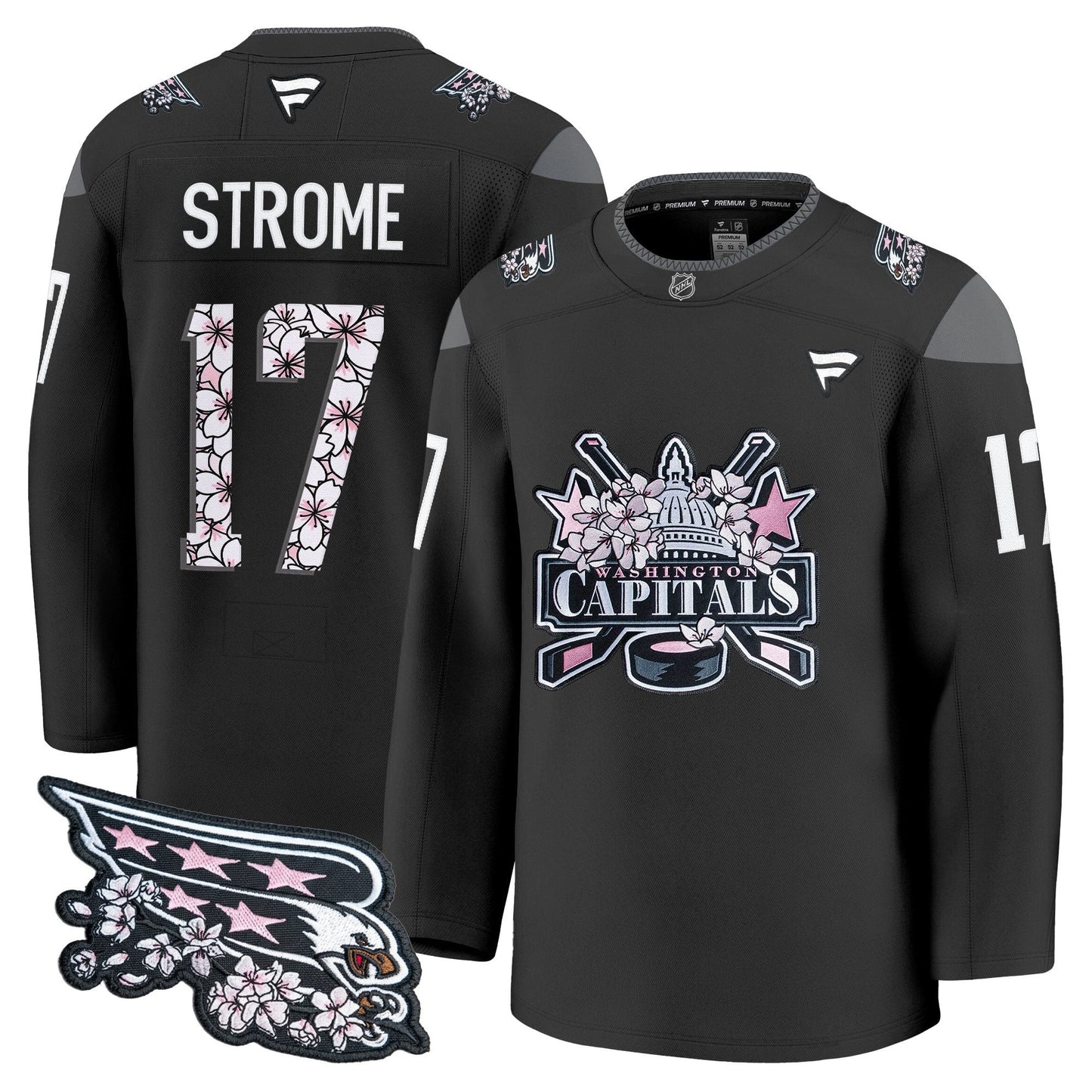 Washington Capitals 2026 Cherry Blossom Premium Jersey - All Stitched