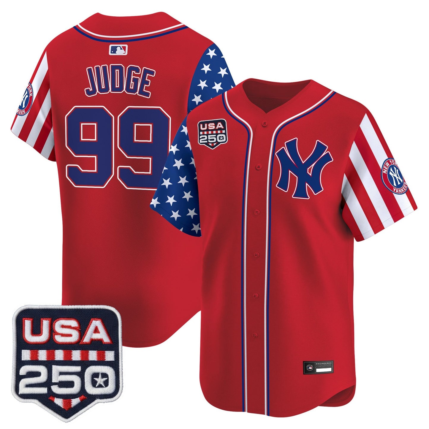 Men's Yankees "America250 Edition" Vapor Premier Limited Jersey - All Stitched