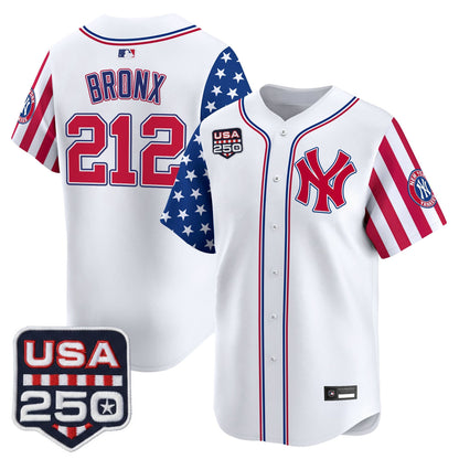 Men's Yankees "America250 Edition" Vapor Premier Limited Jersey - All Stitched