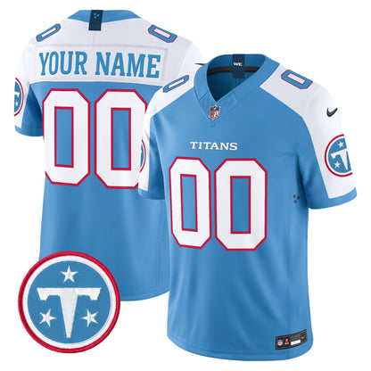 Tennessee Titans 2026 Vapor Limited Custom Jersey - All Stitched