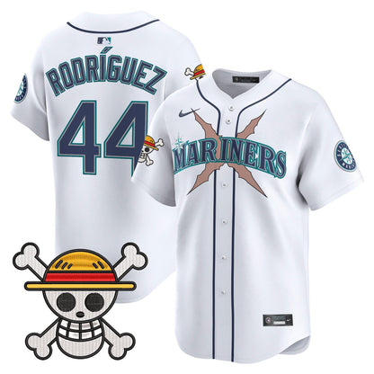 Men's Seattle Mariners x One Piece Vapor Premier Limited Jersey - Stitched