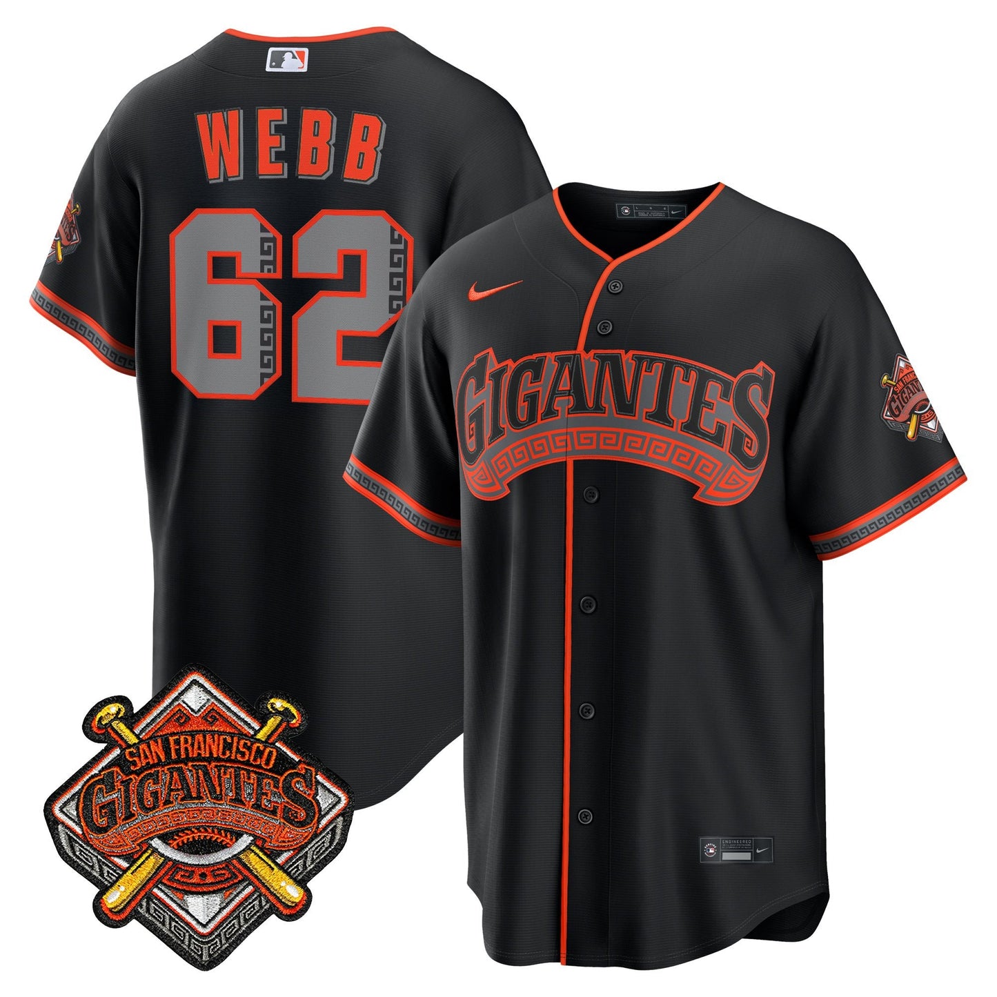 San Francisco Giants “Los Gigantes” Vapor Premier Jersey - All Stitched