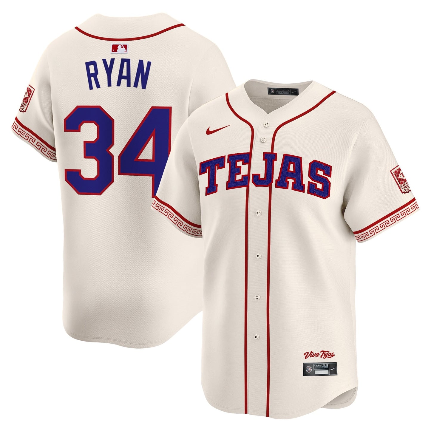 Men's Texas Rangers 2026 City Connect Vapor Premier Limited Jersey - All Stitched