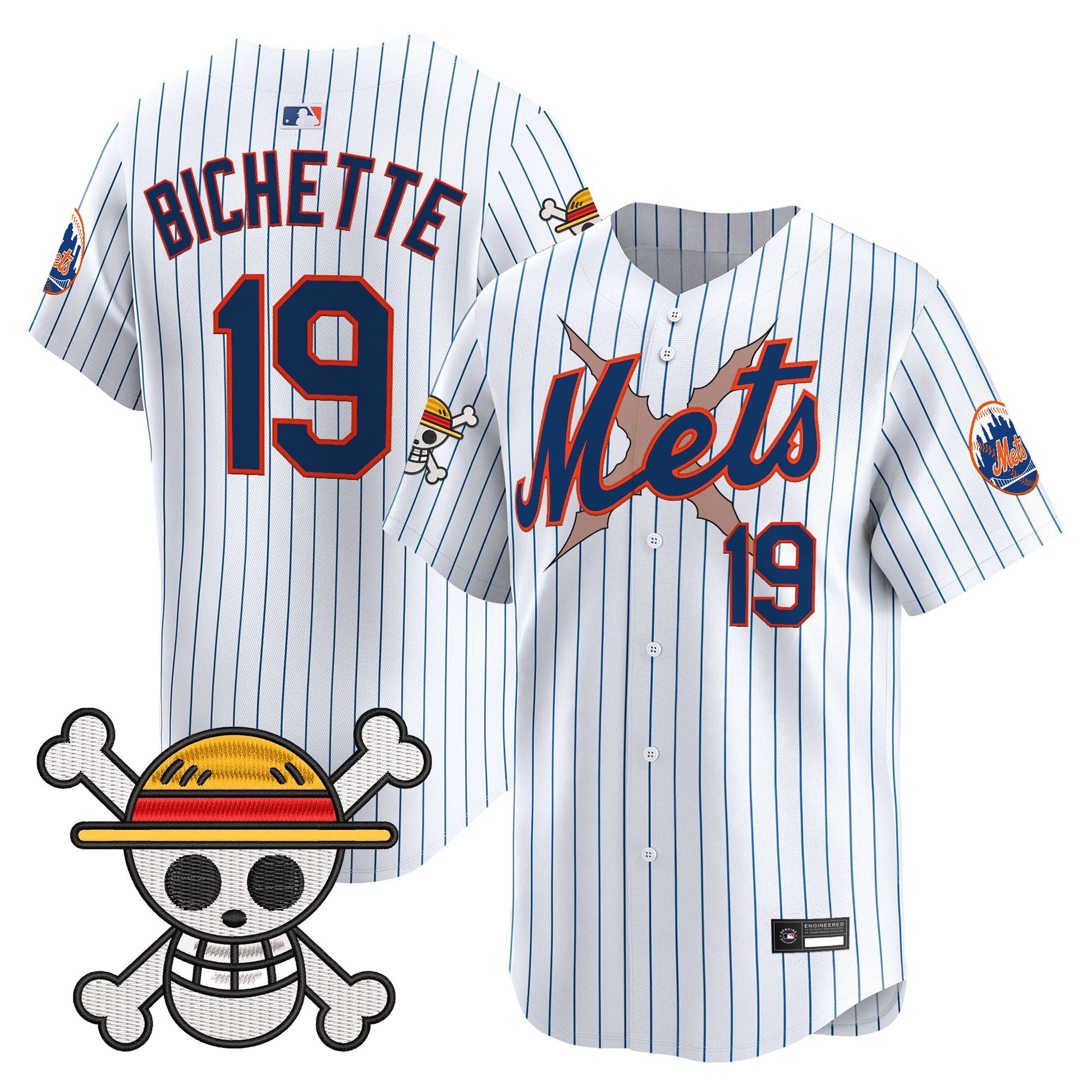 New York Mets x  OP Vapor Premier Limited Jersey - Stitched