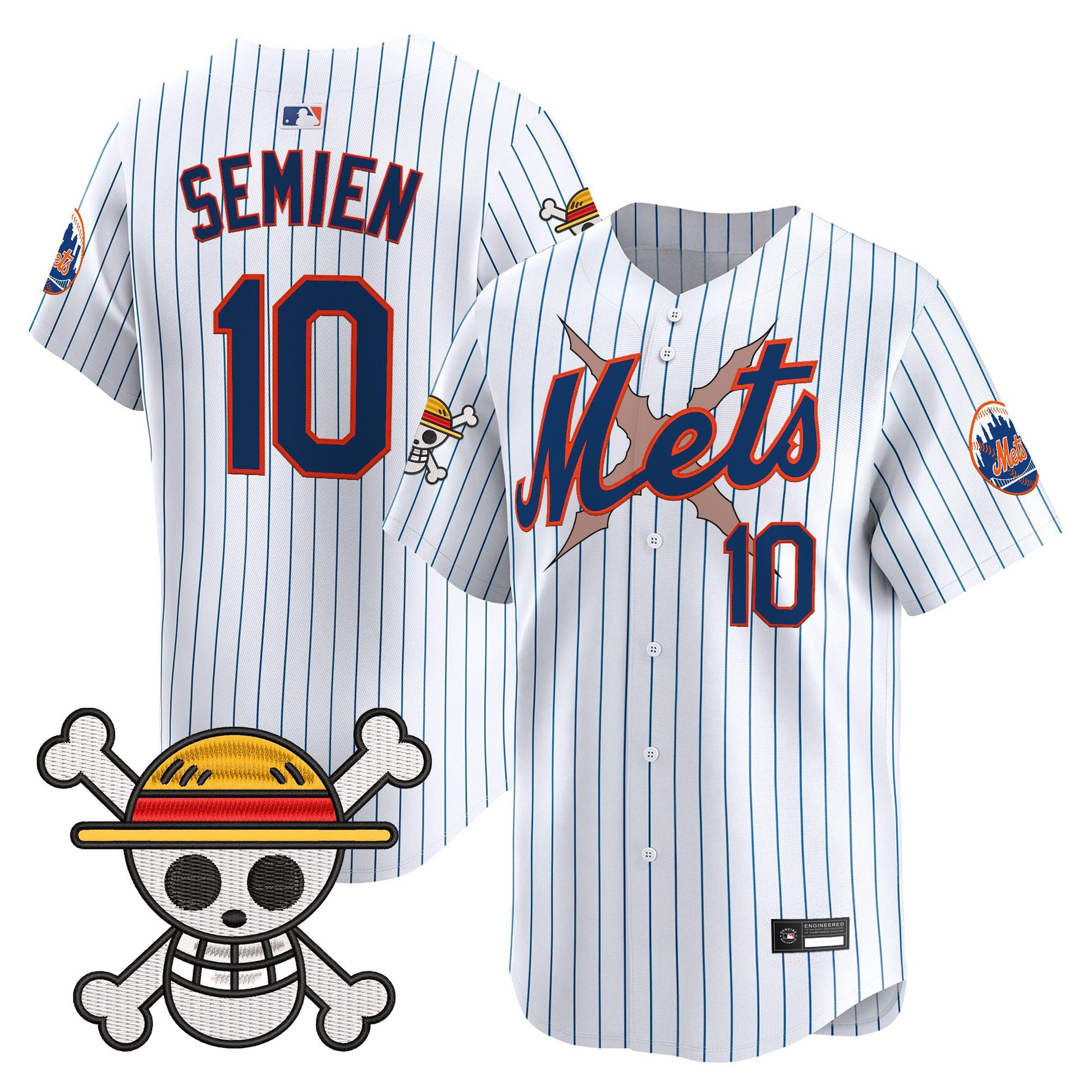 New York Mets x  OP Vapor Premier Limited Jersey - Stitched