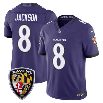Men's Baltimore Ravens 2026 Vapor Limited Jersey - All Stitched