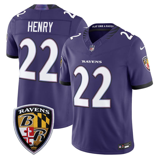 Men's Baltimore Ravens 2026 Vapor Limited Jersey - All Stitched