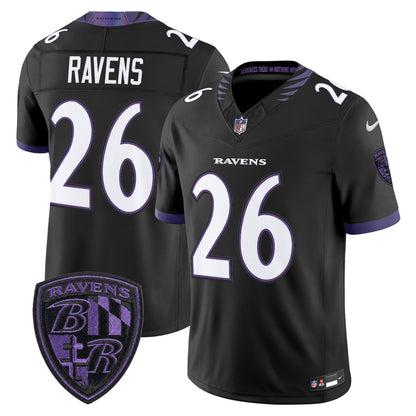 Men's Baltimore Ravens 2026 Vapor Limited Jersey - All Stitched