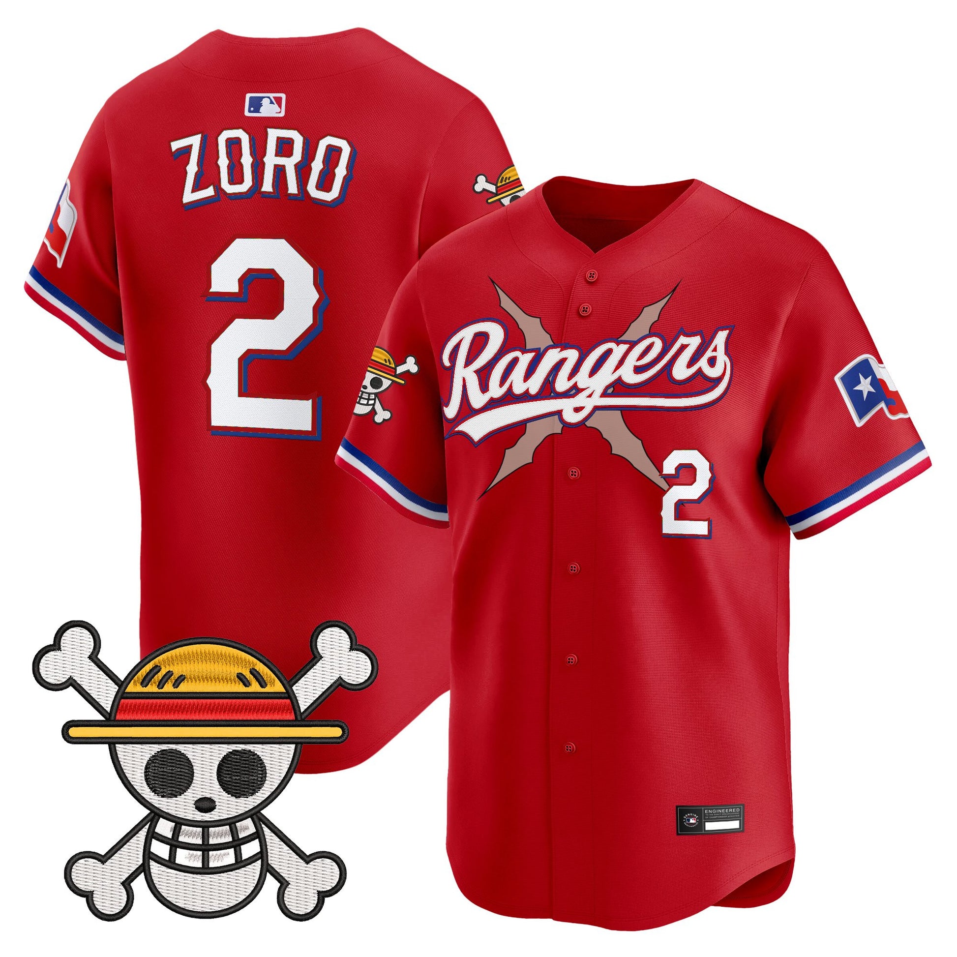 Texas Rangers x OP Vapor Premier Limited Jersey - Stitched