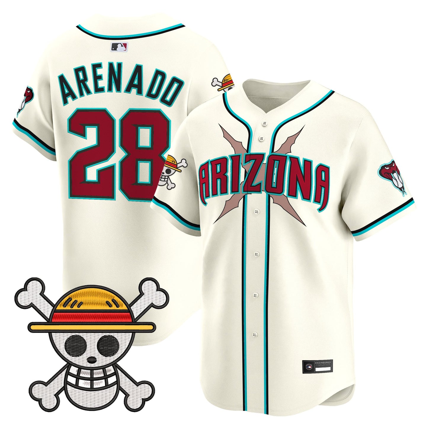 Diamondbacks x OP Vapor Premier Limited Jersey - Stitched