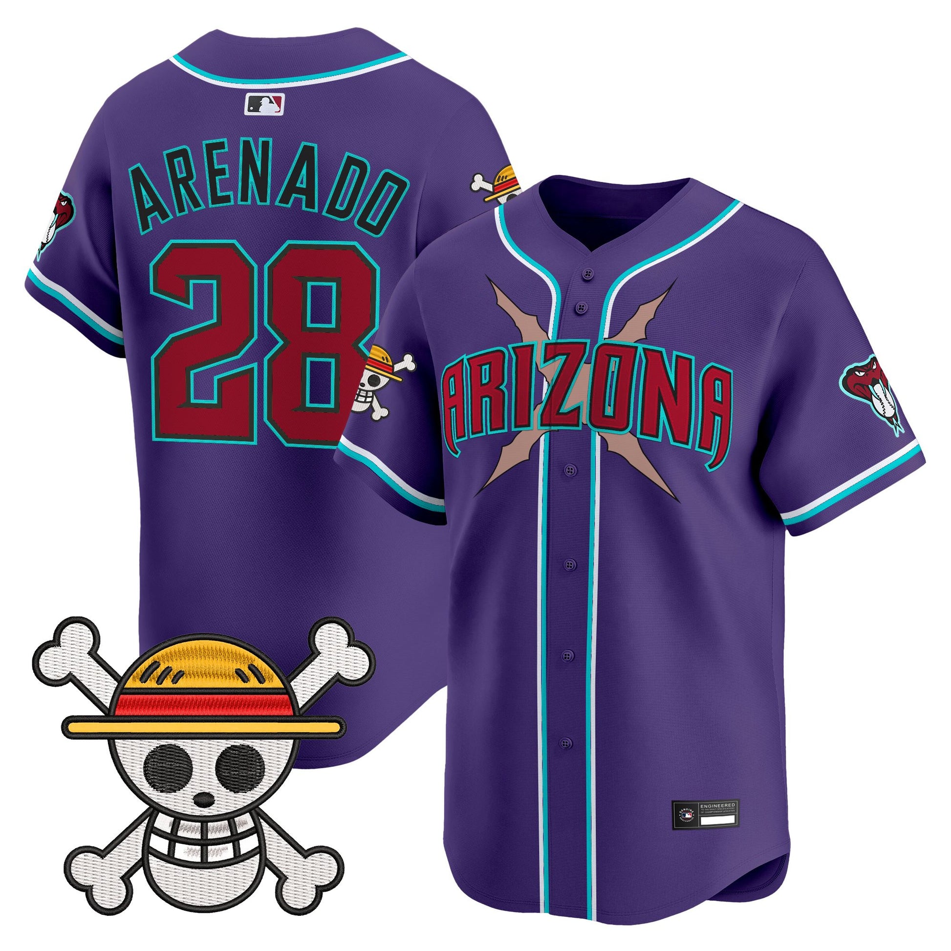 Diamondbacks x OP Vapor Premier Limited Jersey - Stitched