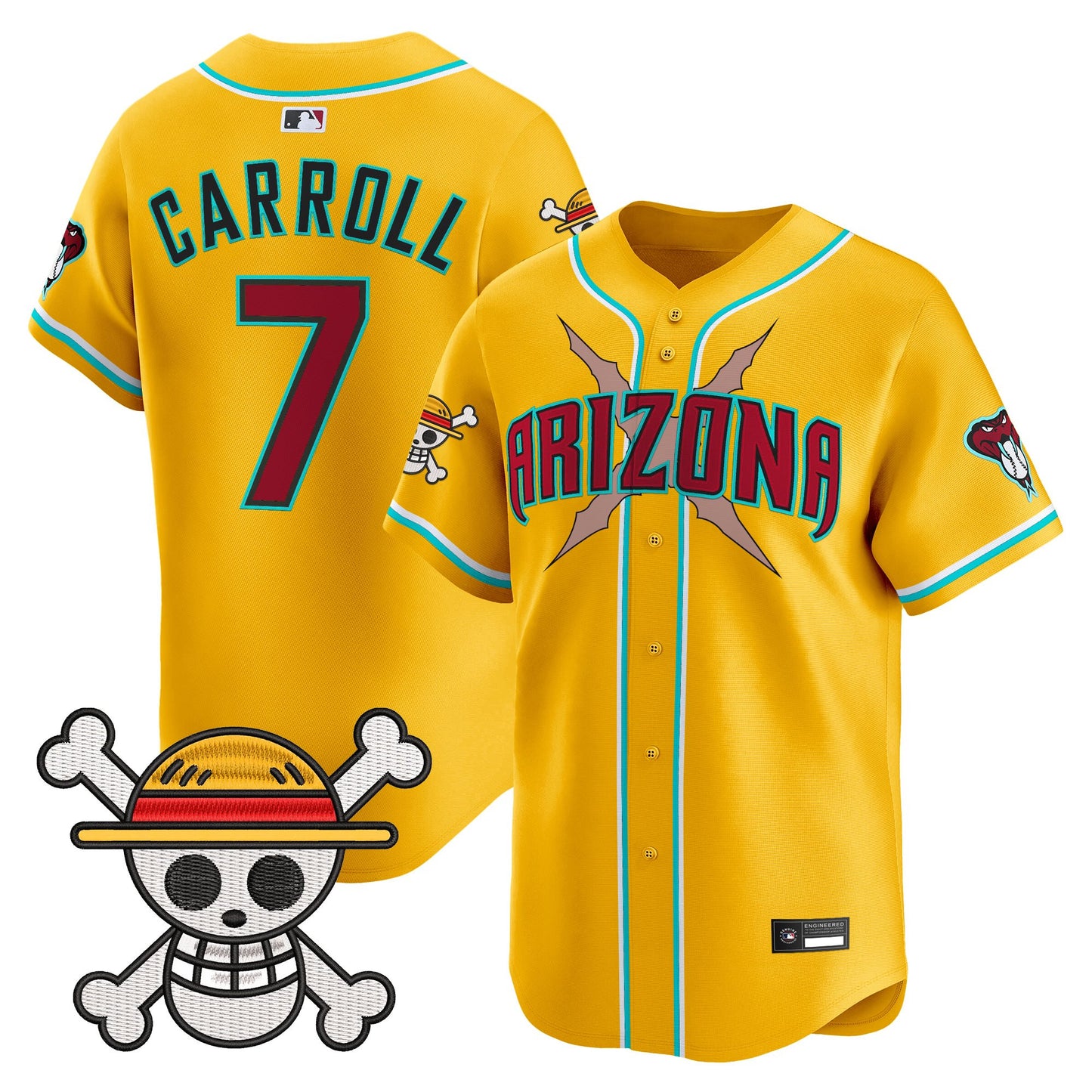 Diamondbacks x OP Vapor Premier Limited Jersey - Stitched