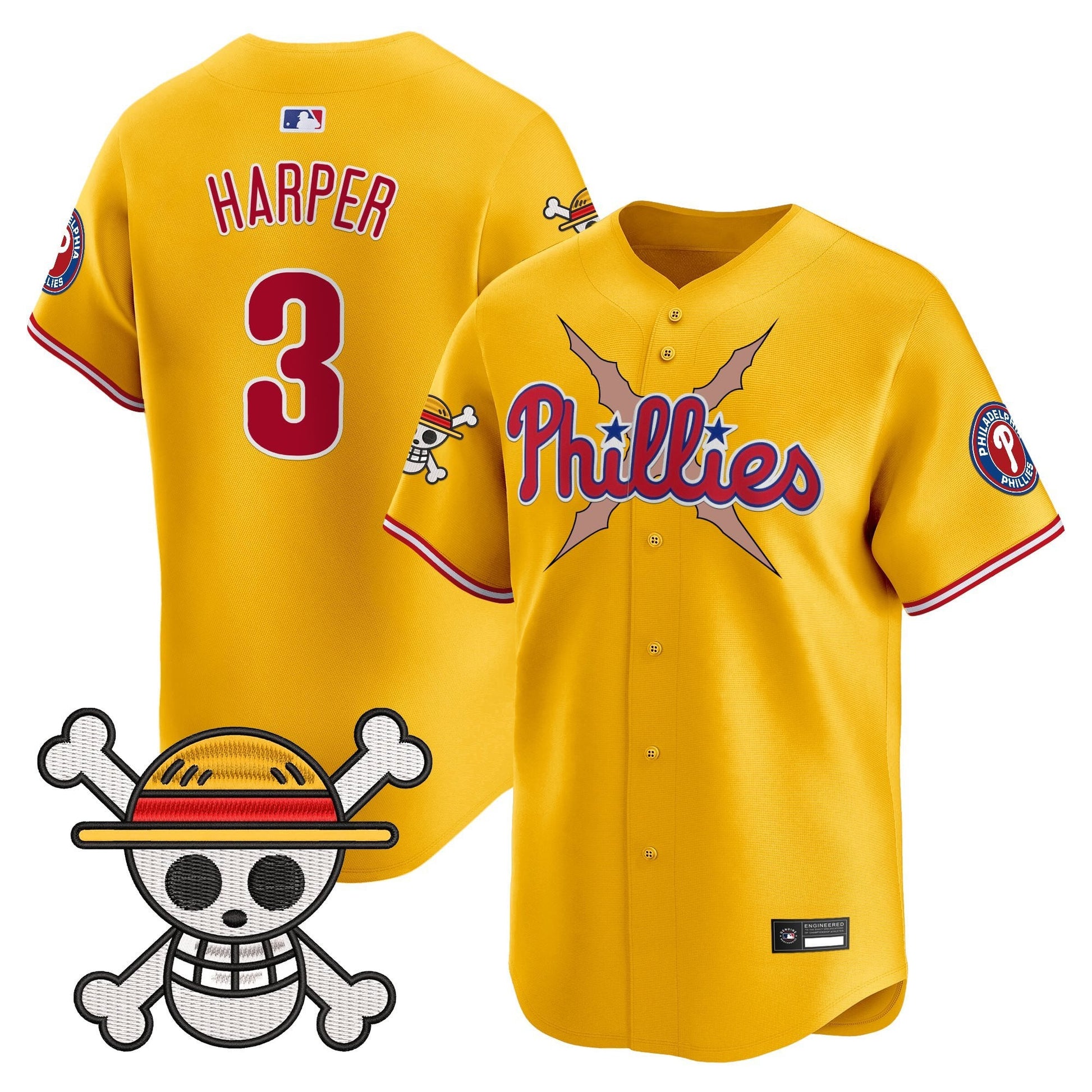 Philadelphia Phillies x OP Vapor Premier Limited Jersey - Stitched