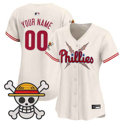 Philadelphia Phillies x OP Vapor Premier Limited Custom Jersey - Stitched