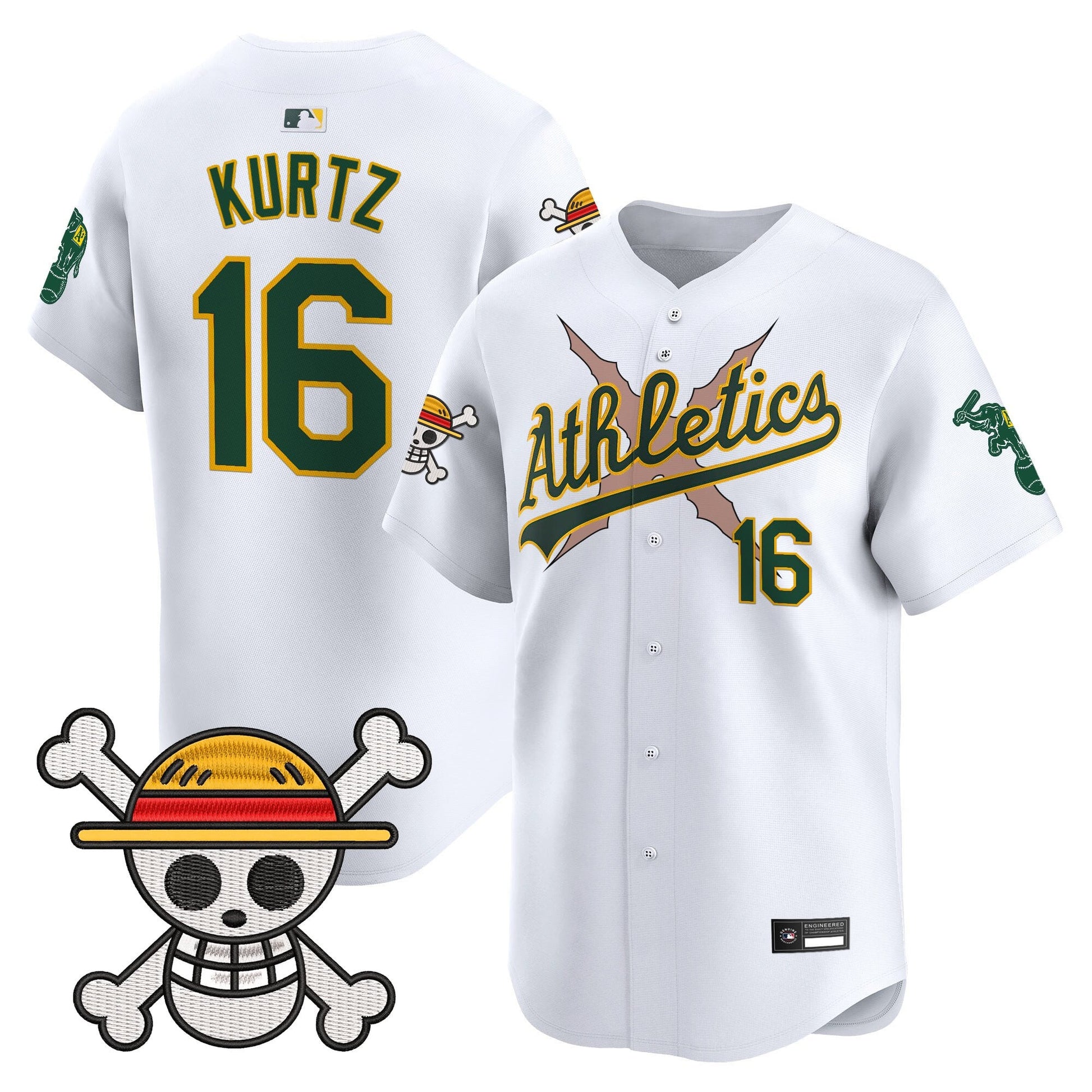 Oakland Athletics x OP Vapor Premier Limited Jersey - Stitched
