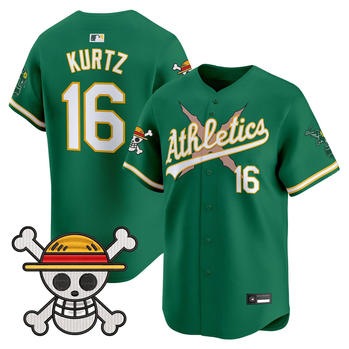 Oakland Athletics x OP Vapor Premier Limited Jersey - Stitched