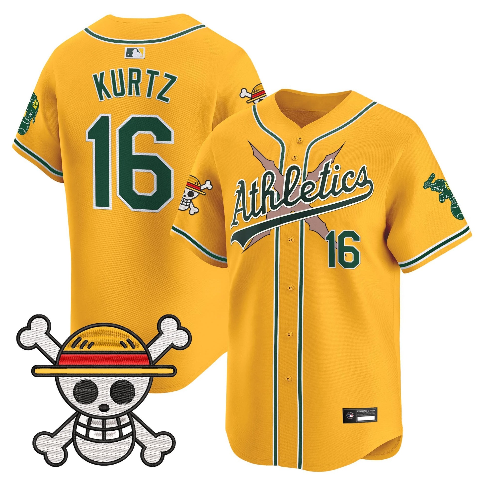 Oakland Athletics x OP Vapor Premier Limited Jersey - Stitched