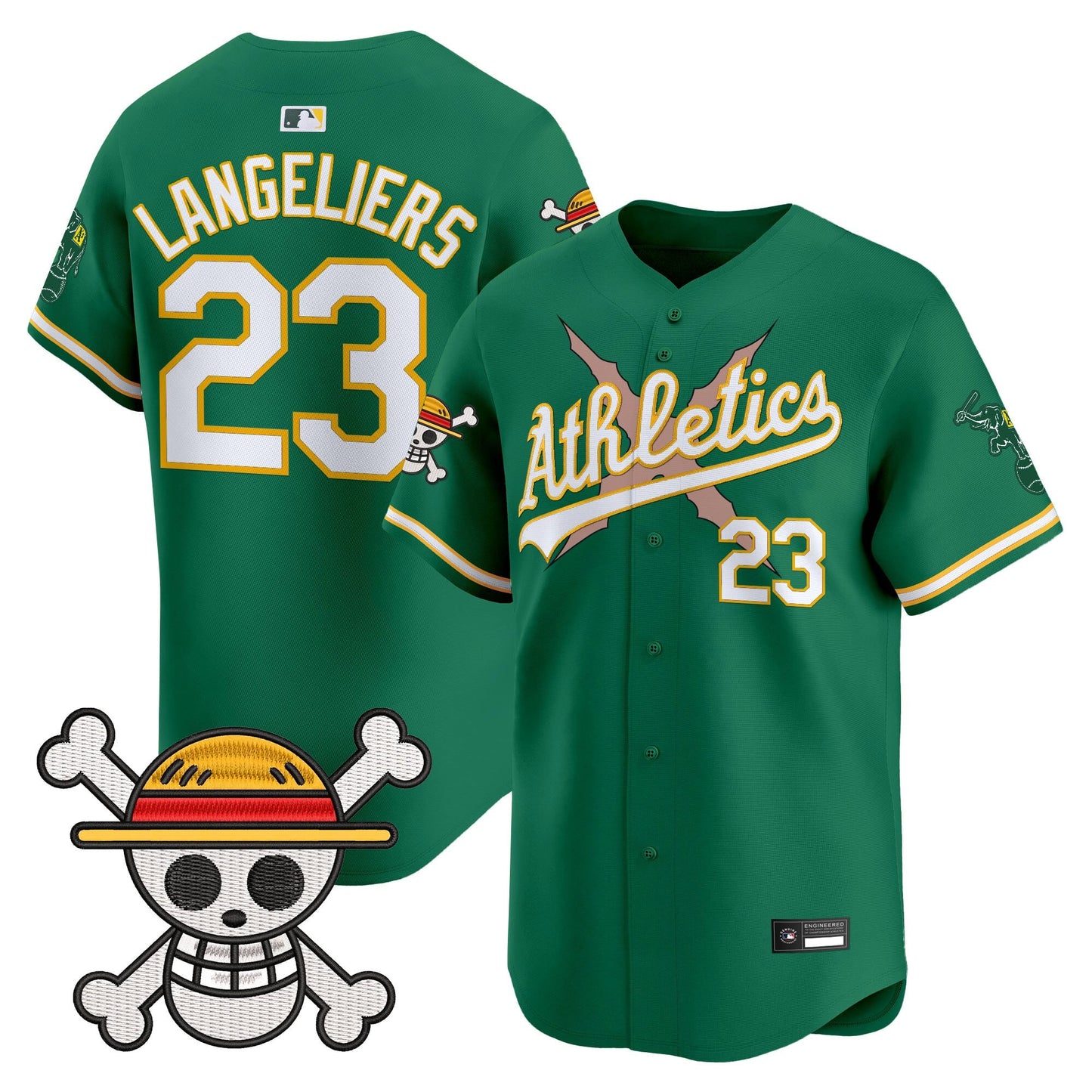 Oakland Athletics x OP Vapor Premier Limited Jersey - Stitched