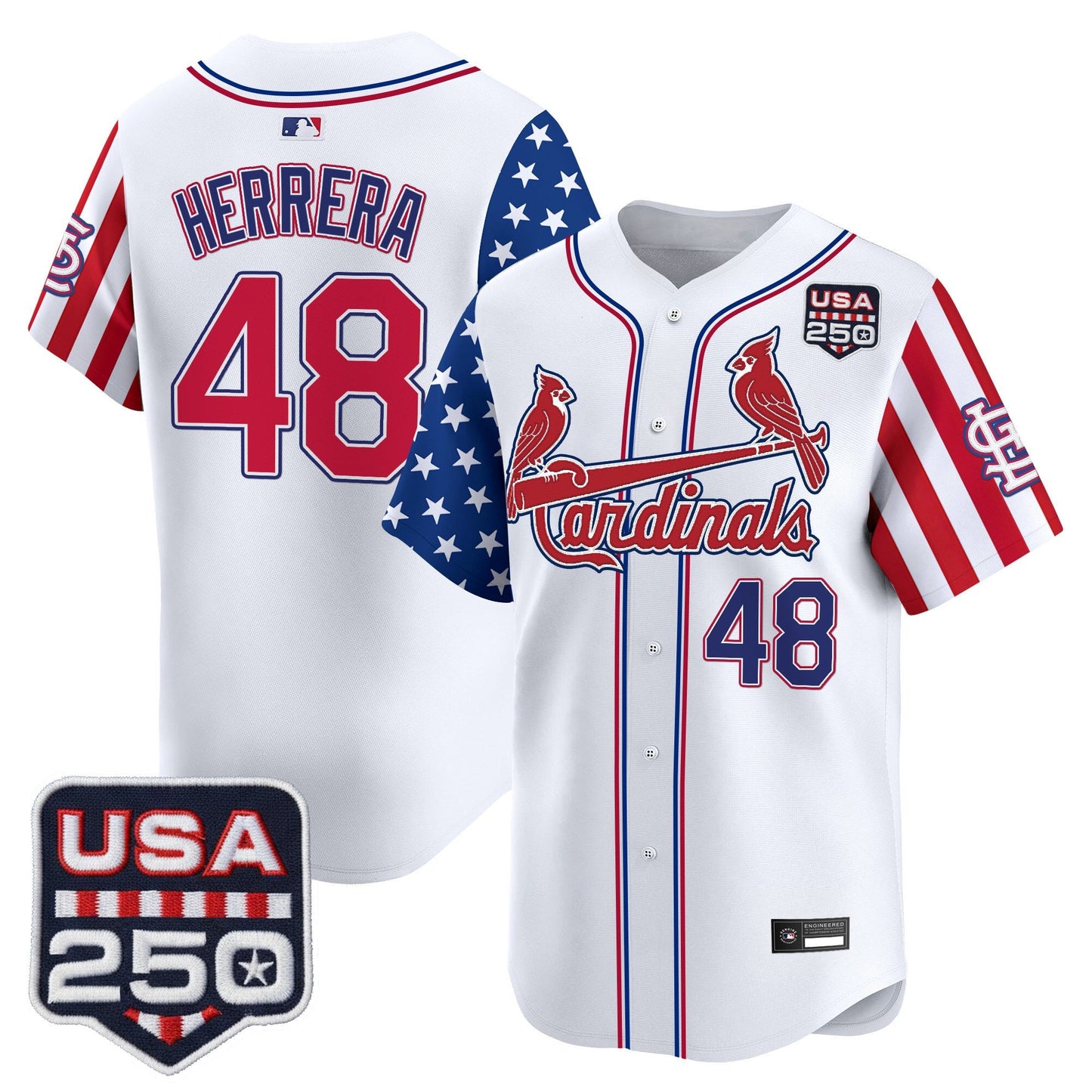 St. Louis Cardinals "America 250 Edition" Vapor Premier Limited Jersey - All Stitched