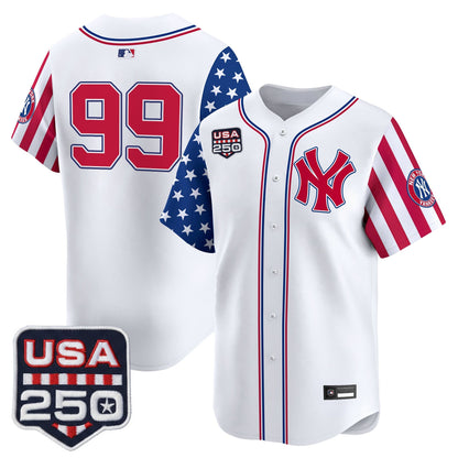 Yankees "America250 Edition" Vapor Premier Limited Jersey V2 - All Stitched