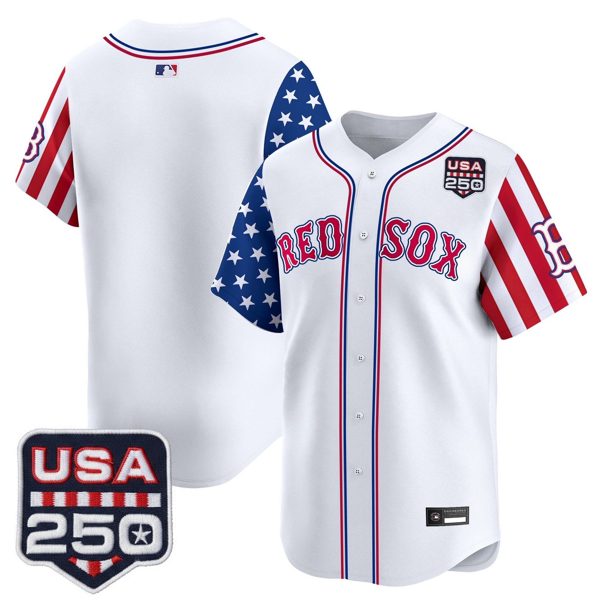 Boston Red Sox "America 250 Edition" Vapor Premier Limited Jersey - All Stitched