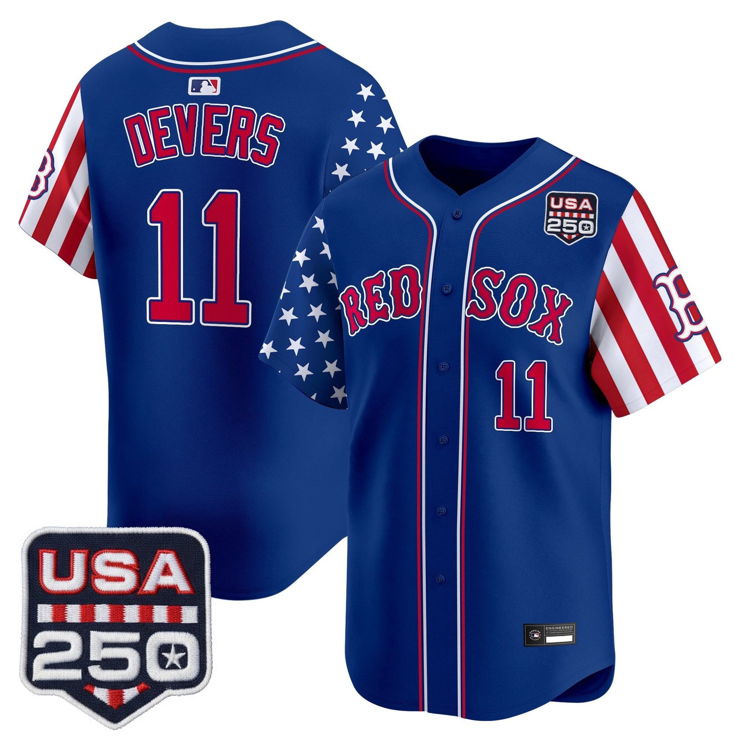 Boston Red Sox "America 250 Edition" Vapor Premier Limited Jersey - All Stitched
