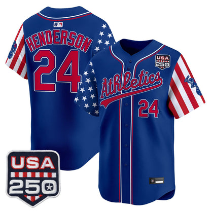 Athletics "America 250 Edition" Vapor Premier Limited Jersey - All Stitched