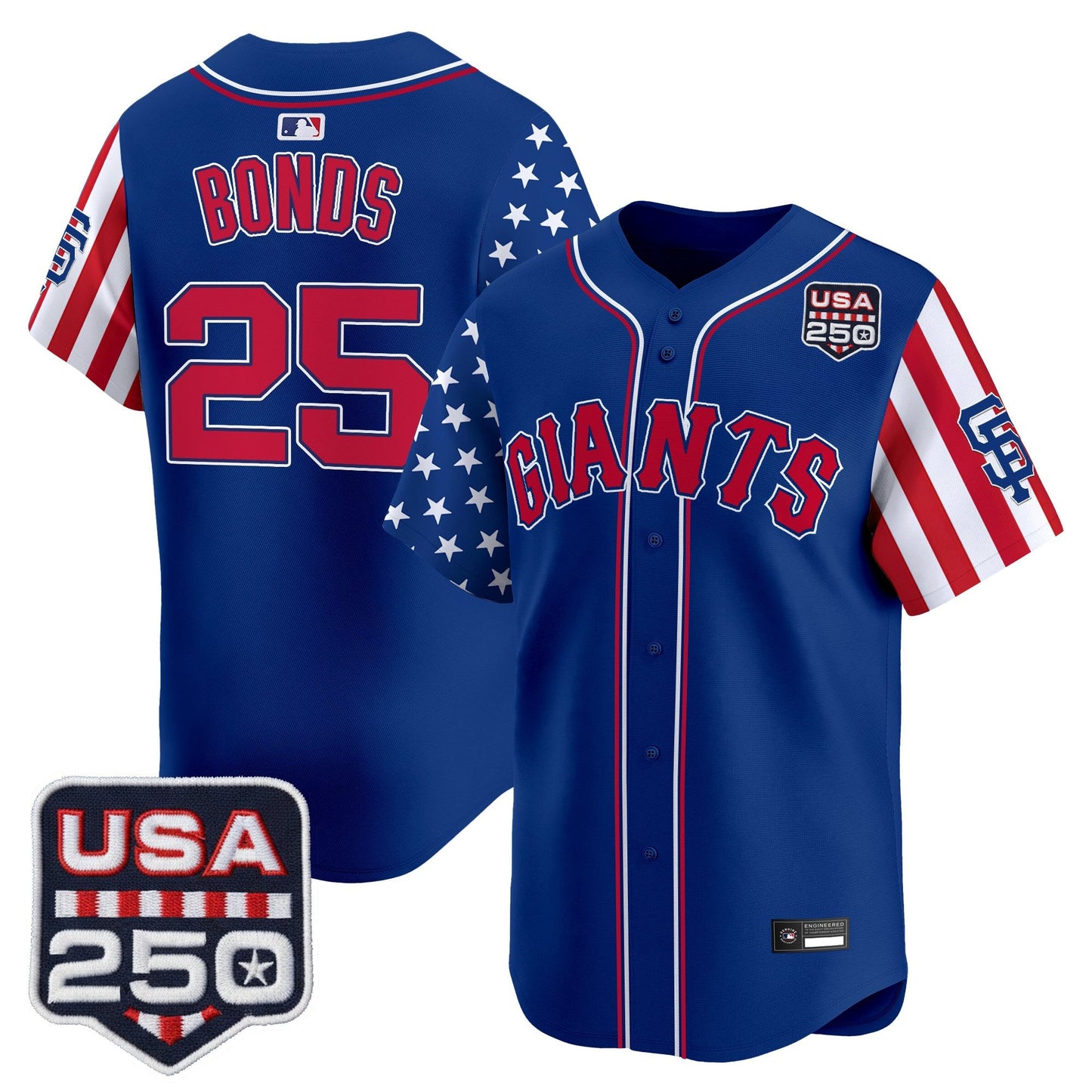 San Francisco Giants "America 250 Edition" Vapor Premier Limited Jersey - All Stitched