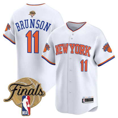 New York Knicks 2026 Finals Vapor Baseball Jersey - All Stitched