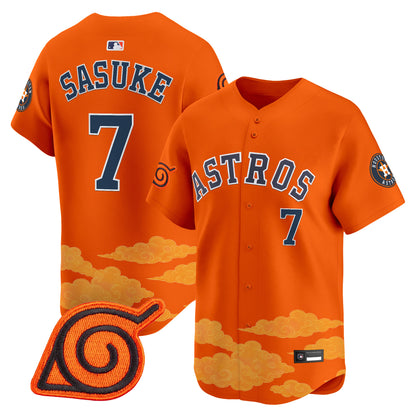 Houston Astros x Naruto Vapor Premier Limited Jersey - Stitched