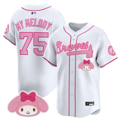 Atlanta Braves x Sanrio Friends Vapor Premier Limited Jersey - All Stitched