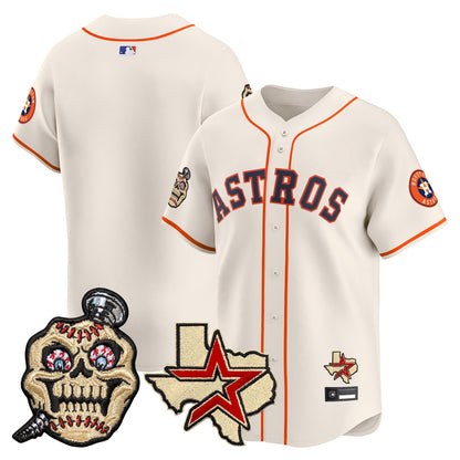 Houston Astros Screwed Up Click Vapor Premier Limited Jersey - All Stitched