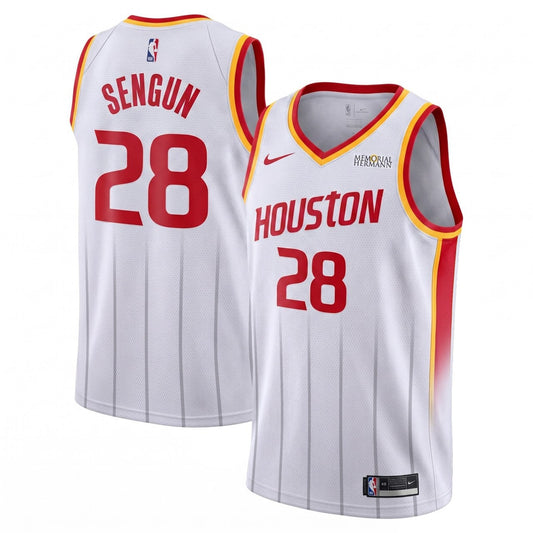 Alperen Şengün #28 Houston Rockets Jersey - All Stitched