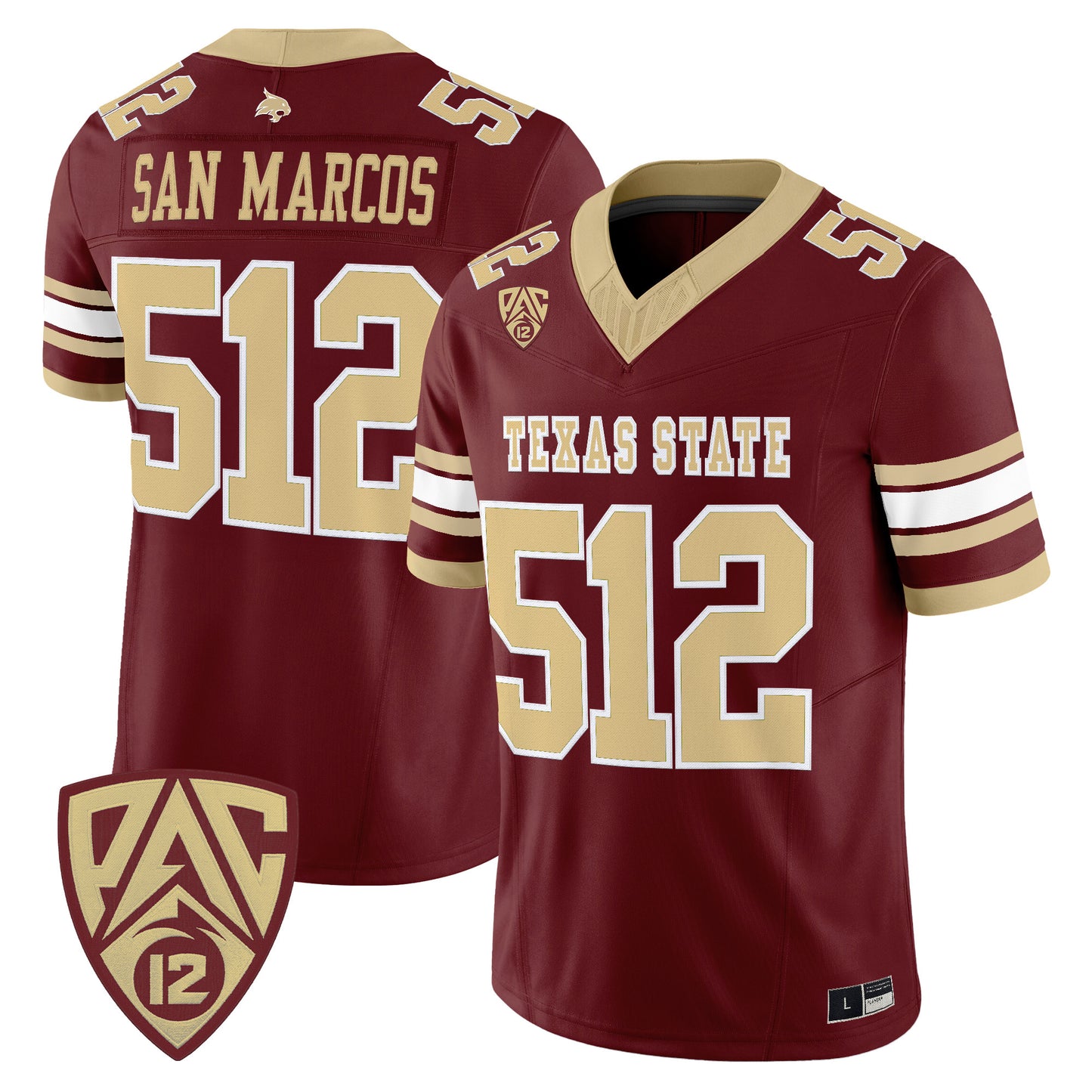 Texas State Bobcats 2026 Vapor Limited Jersey - Stitched