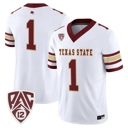 Texas State Bobcats 2026 Vapor Limited Jersey - Stitched